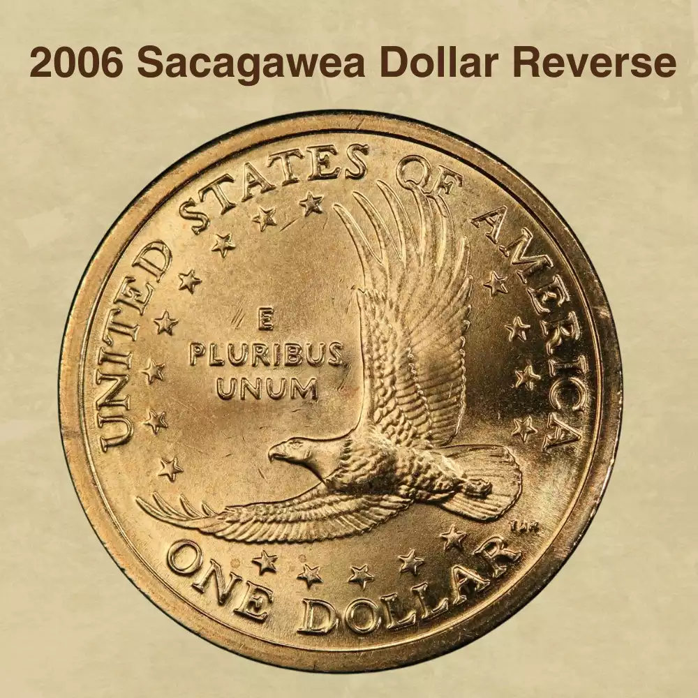 The Reverse Of The 2006 Sacagawea Dollar