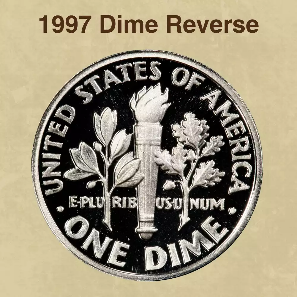 The Reverse of the 1997 Dime