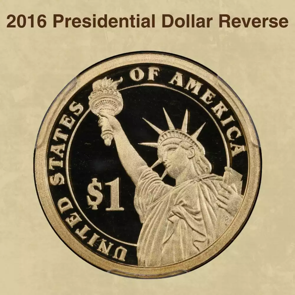 The Reverse of the 2016 Presidential Dollar