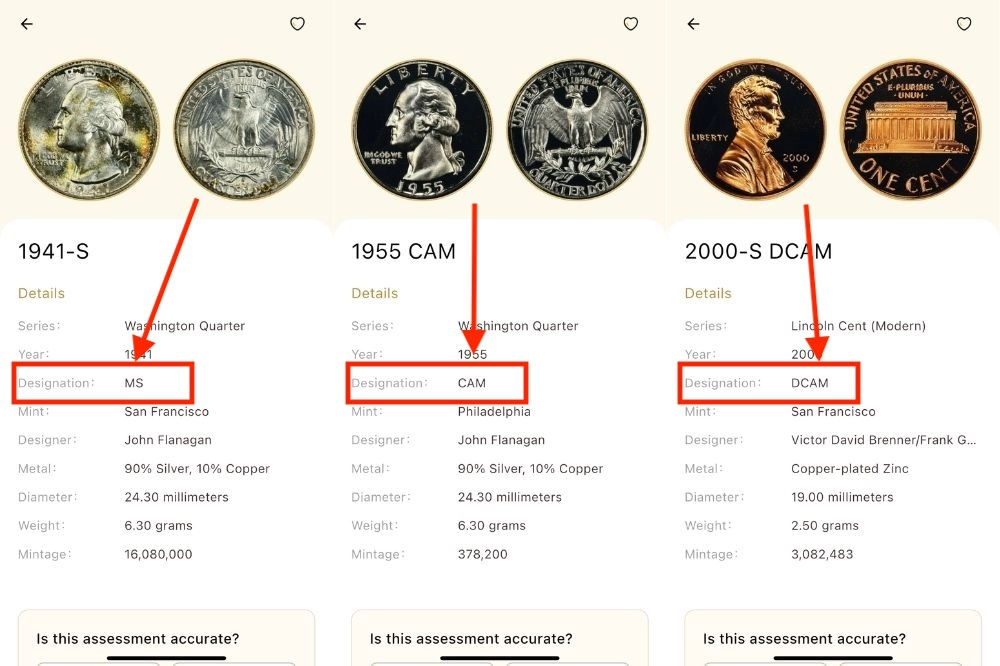 CoinKnow App Proof Finish Detection