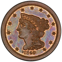 1849 Small Date, Restrike PR