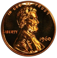 1960 Small/Large Date PR RD
