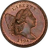 1794 C-7 High Relief Head