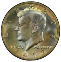 1972 Kennedy Half Dollar