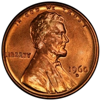 1960-D/D Small/Large Date RD