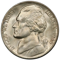 1945-P Doubled Die Reverse