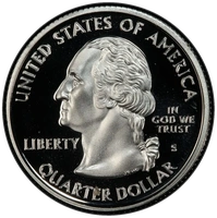 2001-S Rhode Island Silver PR